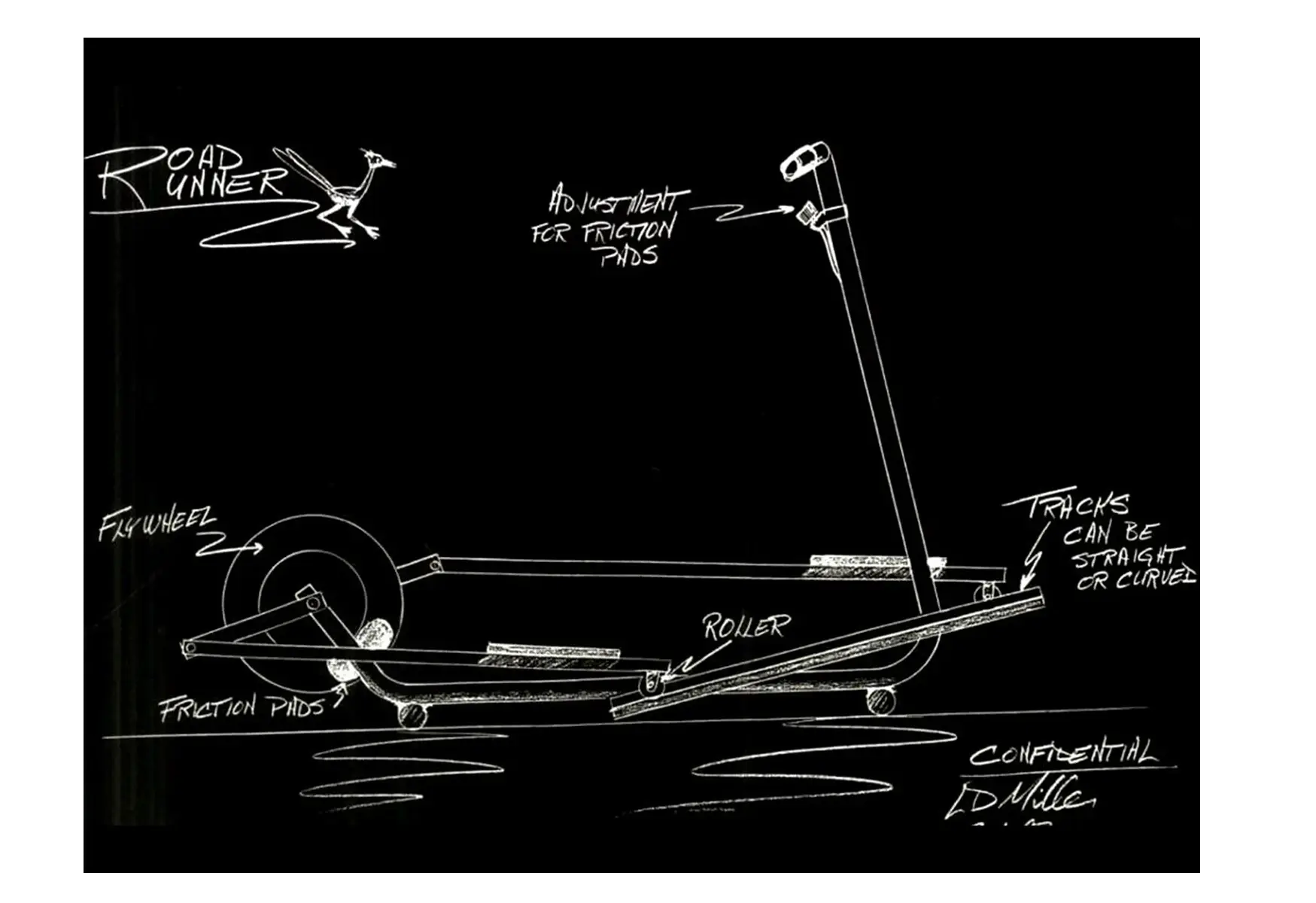 invention du premier elliptique par precor 