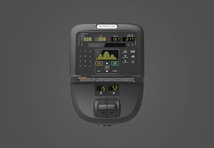 console écran led pour cardio training precor